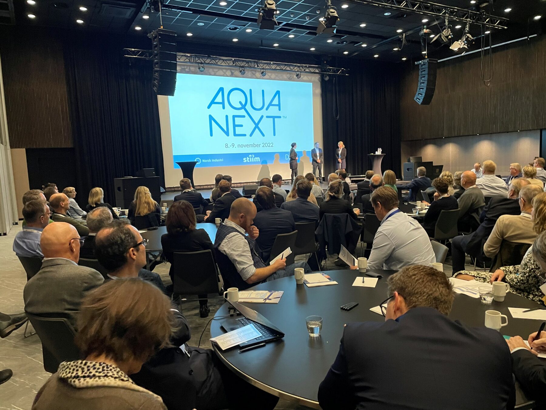 8. og 9. november er sentrale aktører i norsk havbruksnæring samlet til konferansen AquaNext i Stavanger.